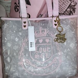 Juicy Couture X Stoney Clover Lane Clear Tote Bag